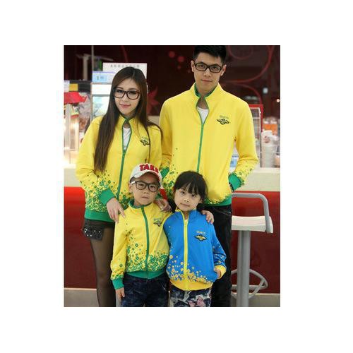亲子装春装卫衣代理加盟一件代发货 品牌亲子装2014全家装图1