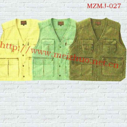 订做上海工作服制服厂服企业员工制服工装马甲图1