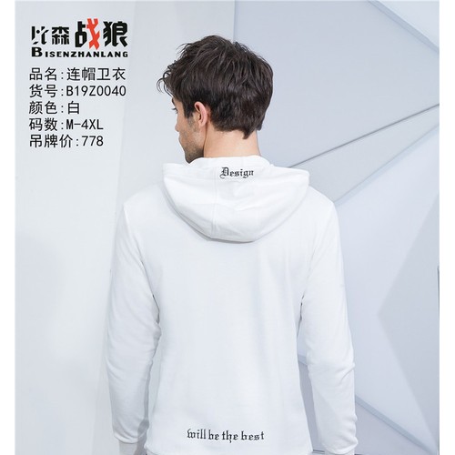 2019秋冬品牌男装比森战狼卫衣上新图3