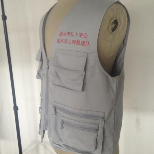 ** 户外救援服 灰色马甲图3