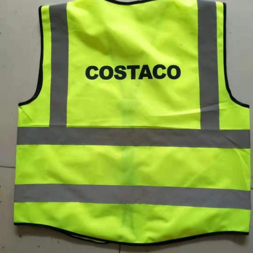 胜泽多反光马甲背心定制拉链衣外套环卫工人衣服反夜光网安全工服批发价图2
