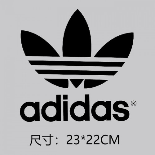 鼎信烫画厂家2019潮牌黑色三叶草热转印卫衣T恤烫画可定制 量大三天可出货图3