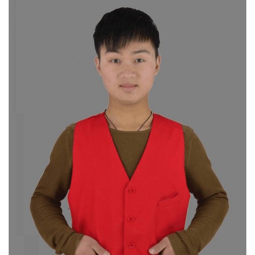圣地厂家定制志愿者服装定制义工背心超市服促销广告风衣马甲印制定做图7