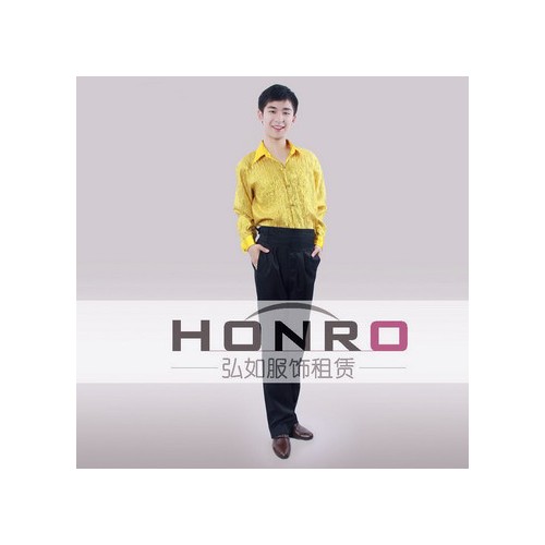 浦东爵士舞蹈服装出租|男士亮片马甲服装租借|宫廷花朵T踢踏舞的服装租借图3