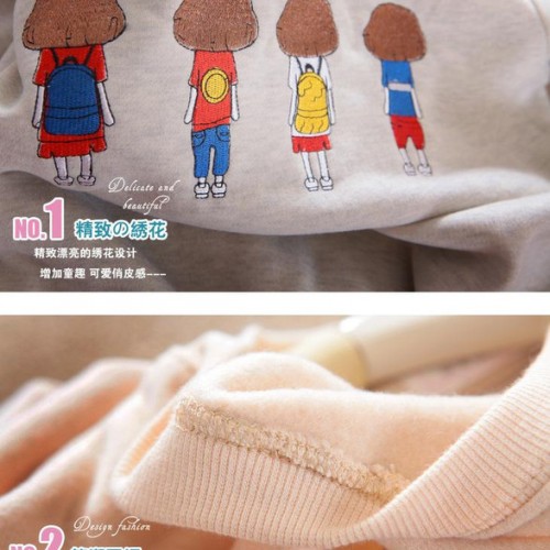 2014新款爆款韩版儿童运动卫衣童装加厚加绒小孩衣服潮图2