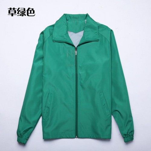 中山2015新款工作服装外套拉链广告志愿者风衣批发定做图3