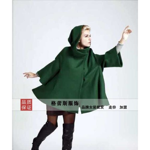 江西品牌女装尾货批发 品牌大衣折扣 格蕾斯女装女式风衣/大衣图1