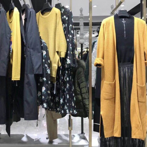 哥邦**女士卫衣毛衣外套品牌折扣女装尾货走份图7