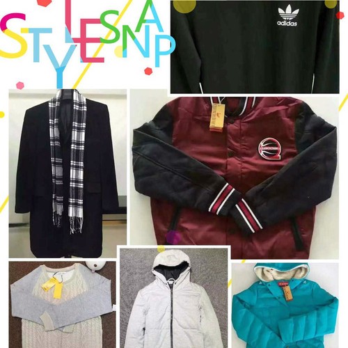 品牌风衣卫衣羽绒服外套库存尾货专卖店衣服断码清货批发图1