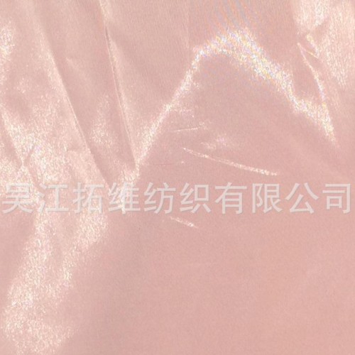 风衣棉衣羽绒服面料闪光亮丝仿记忆图3