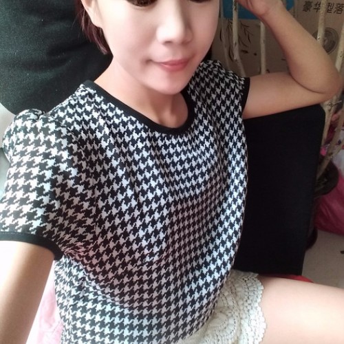 韩版品牌质量女士格子风衣大衣混批米芙兰服饰外贸服装批发图4