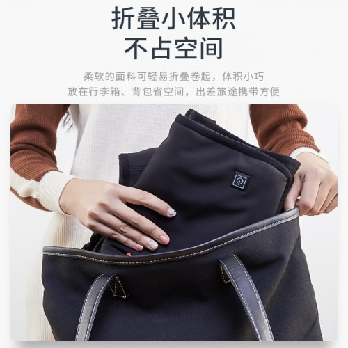 洛邦尚品DRJ01-S电热恒温保暖背心加热发热的马甲背心衣服防寒保暖充电护腰一体男女冬季 电热背心图5