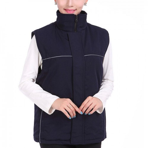 订制工程棉马甲冬旅游马甲棉服快递员棉马甲工程反光马甲衣夜光马甲安全服全国包邮图1