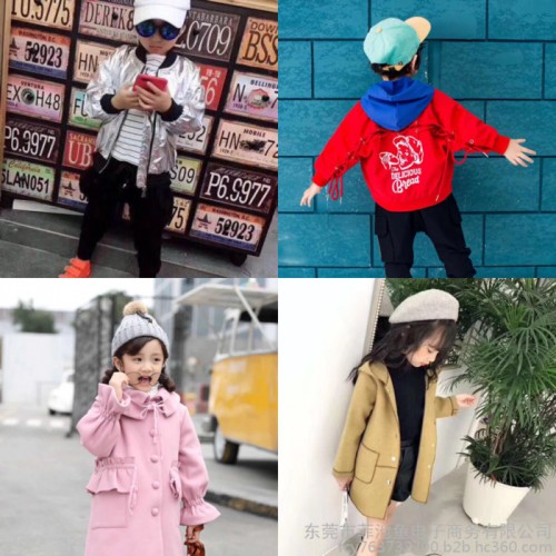 江苏苏州秋冬季儿童衣服批发简约百搭假两件字母印花卫衣货到付款童装批发网站图3