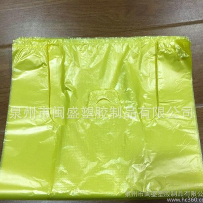 小号黄色背心袋市场用马甲袋 超市购物袋 量大价优