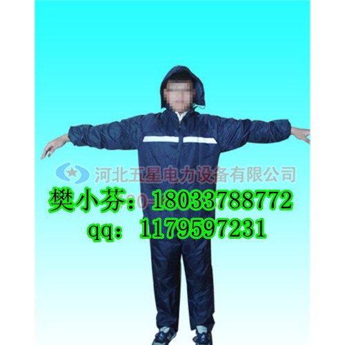 贵州风衣式防汛雨衣厂家=橘黄色防汛雨衣雨鞋厂家价格图5