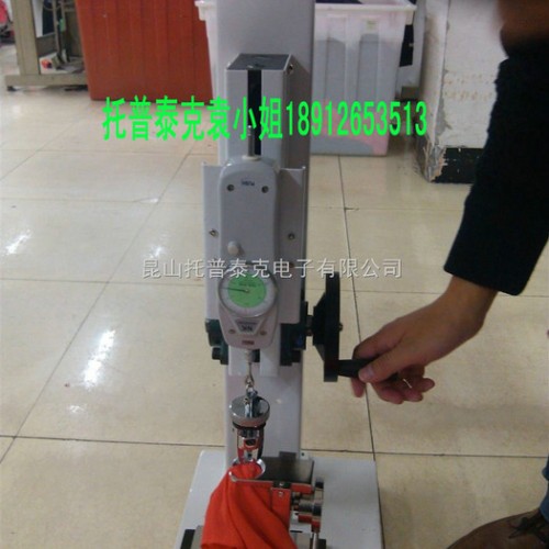 中卫TOP-200B钮扣拉力测试仪 中卫童装按钮拉脱力检测仪 中卫衣服五爪扣拉力测试仪价格  中卫四合扣拉脱力测试仪销售图5