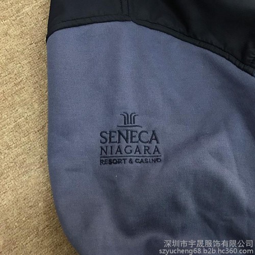 外贸定制工作服 ** 休闲连帽工作卫衣 时尚工装 工装批发图2