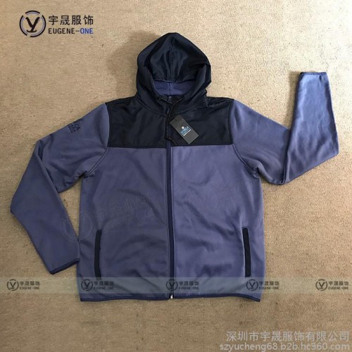 外贸定制工作服 ** 休闲连帽工作卫衣 时尚工装 工装批发图4
