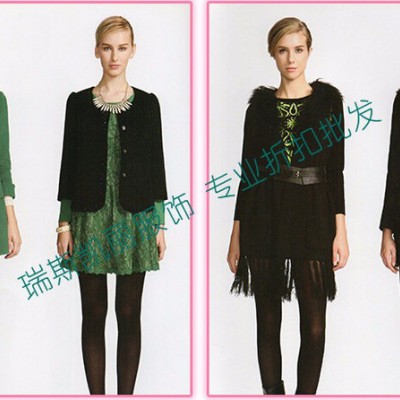 杭州品牌《依维妮》秋冬时尚女式风衣/大衣品牌女装库存折扣尾货走份批发一手货源