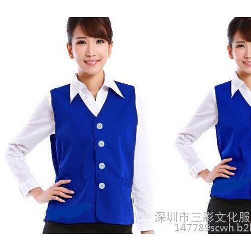 定做志愿者平角班服工作服超市商场背心马甲定制广告衫义工马夹