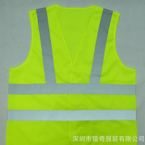 交通安全服装,深圳服装厂定制3M安全反光背心，反光马甲 反光马夹图3