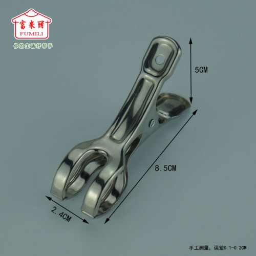 供应防风A型不锈钢防风衣夹/开叉夹图4