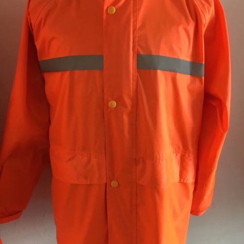 广西反光衣 反光雨衣 反光马甲 环卫雨衣 防雨服饰图2