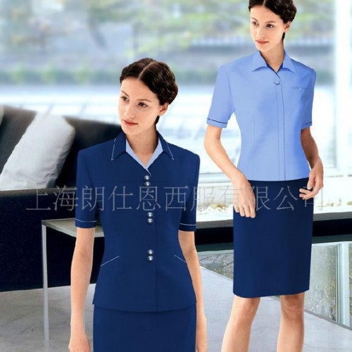 企业定制职业制服 职业马甲 职业裙装 职业裤装 夏季职业套装图3