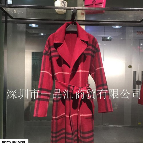 深圳，杭州双面呢大衣S M L XL女式风衣/大衣图2