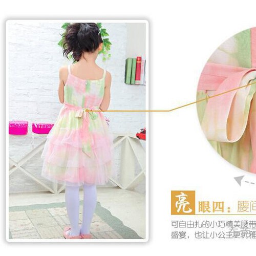 供应妞宝013儿童公主裙 礼服裙子图3