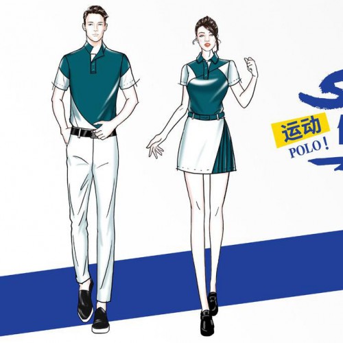 派登 企业原创定做Polo衫 男女式工作服长短袖定做图7
