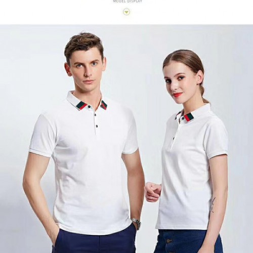 短袖男女t恤Polo定制刺绣保罗衫翻领 POLO衫短袖图3