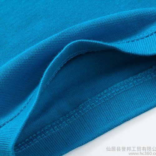 新款特价 男式POLO衫 纯色珠地网眼 短袖翻领POLO衫直销图2