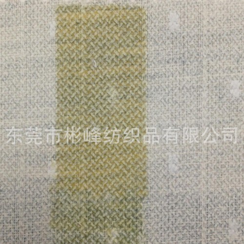 【直销】色织布提花布风衣布全棉方格色织剪花服装面料图3