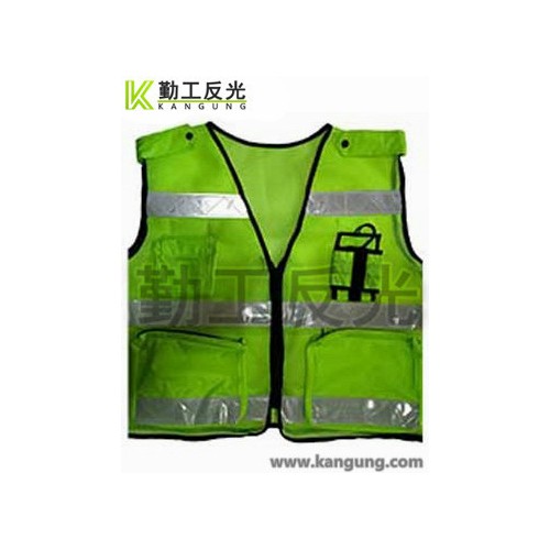 勤工 V型反光背心马甲，路政环卫套装交管警示服。勤工反光打造专业的反光品牌。图3