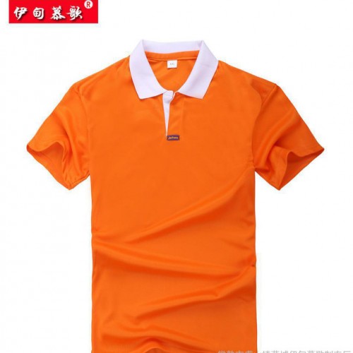 2015新款夏装 户外运动polo衫 男女款短袖纯棉polo图2
