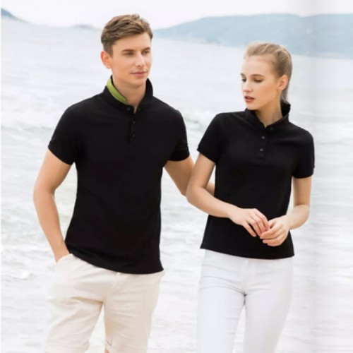 创新服装 新款polo衫 9588纯色款 冰离子纤维 通码修身型
