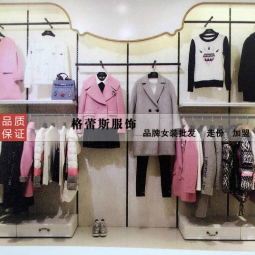 2015年洛呗一新款秋冬装女式风衣/大衣图6