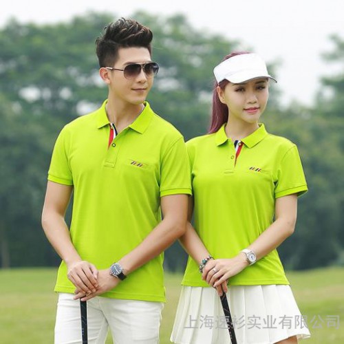 新款潮流Polo衫企业工作服集体班服Polo衫定制厂家直供印制LOGO图案图3
