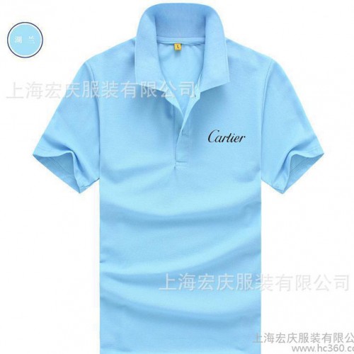 男装翻领POLO衫定做短袖T恤男式时尚商务polo衫加工定制