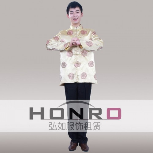 供应弘如服装均码长宁民国服装租赁唐装旗袍·中山装·五四青年装图1