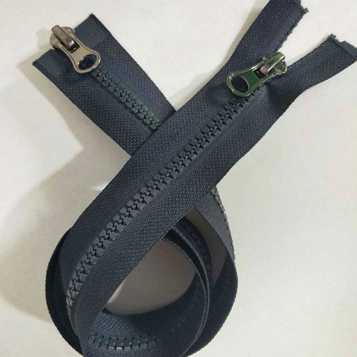 **5号树脂条装双开尾自锁拉链服装箱包家纺拉链西裤裙子拉链图6