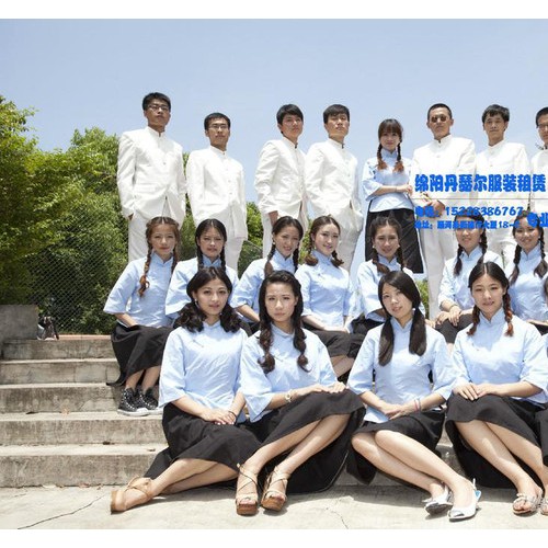 绵阳丹瑟尔服装租赁 绵阳演出服装出租 中山装图5