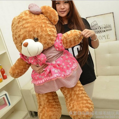 创意裙子泰迪熊公仔毛绒玩具 大号抱抱熊婚庆儿童礼品直销图2