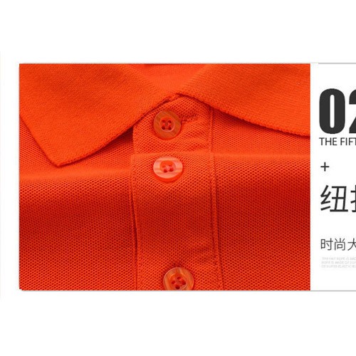 西安瑞唐服饰 西安广告衫 青春流行西安V字翻领Polo衫舒适健康棉图6