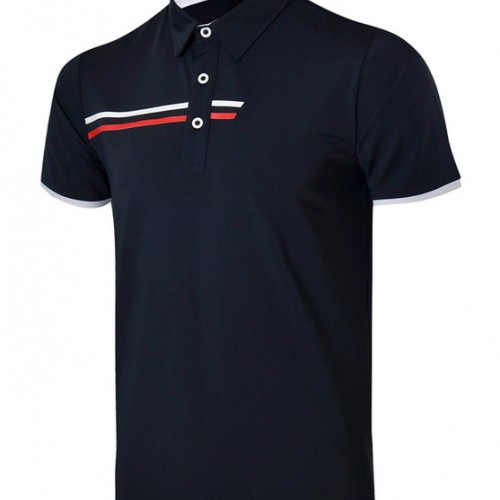 港茵 5818高尔夫服装定制 男式T恤POLO衫运动上衣服饰球服图3