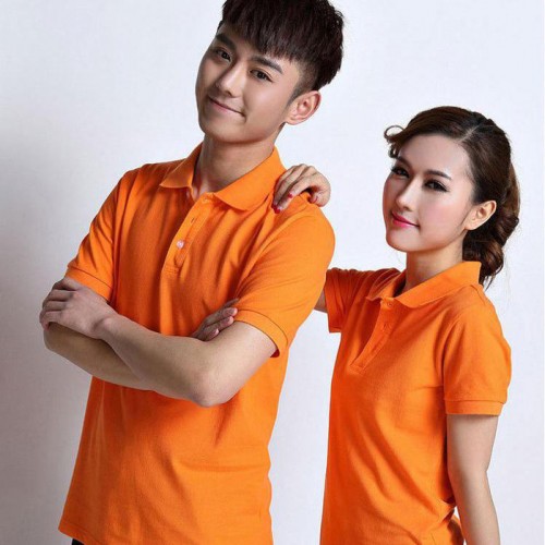 夏季短袖翻领男女Polo衫定制广告衫班服T恤厦门劳保服厂服定做图2