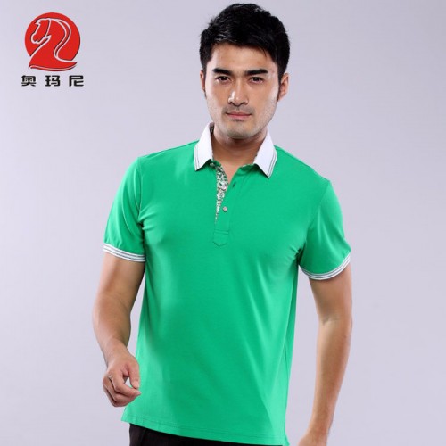 深圳男式短袖POLO衫订制厂家    企业文化衫制作 深圳POLO衫订做厂家图1
