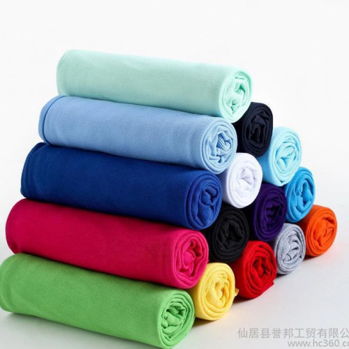 空白翻领广告，涤棉180克6535面料，男式短袖POLO衫生产图2